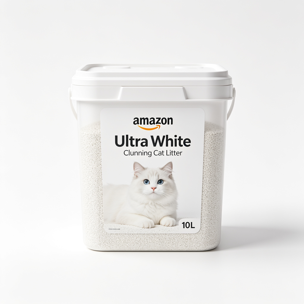 mascotavibe.com Arena para gatos aglomerante ultra blanca 10 L